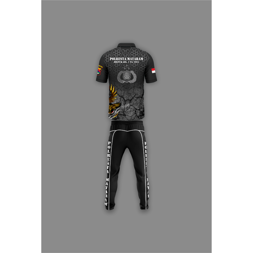 baju jersey binlat polri tni ipdn