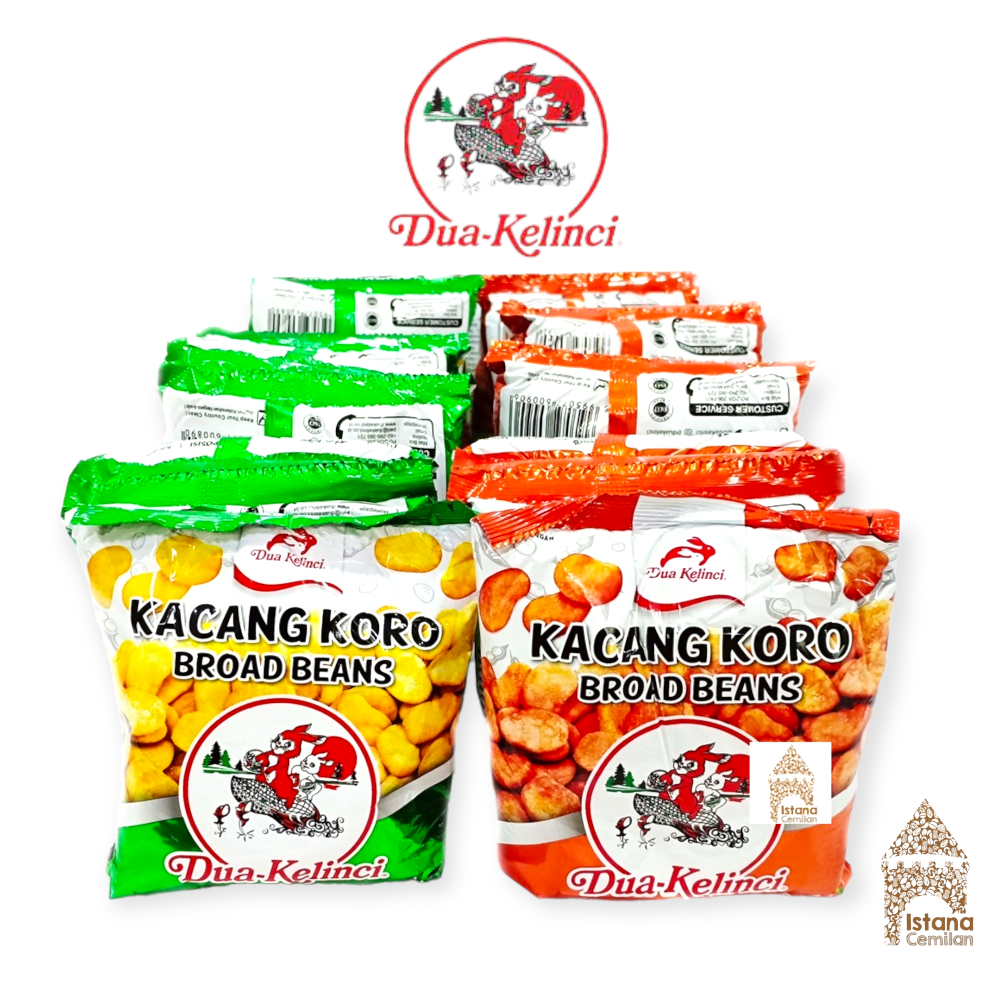 

Kacang Koro Dua Kelinci Original / Pedas (isi 10 pcs)