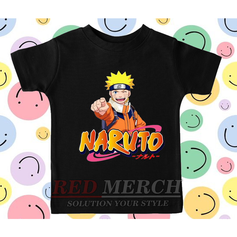 Baju anak laki laki kaos anime film uzumaki Naruto Shippuden naruto