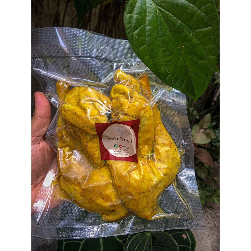 

ayam ungkep bumbu kuning serundeng frozen bandung