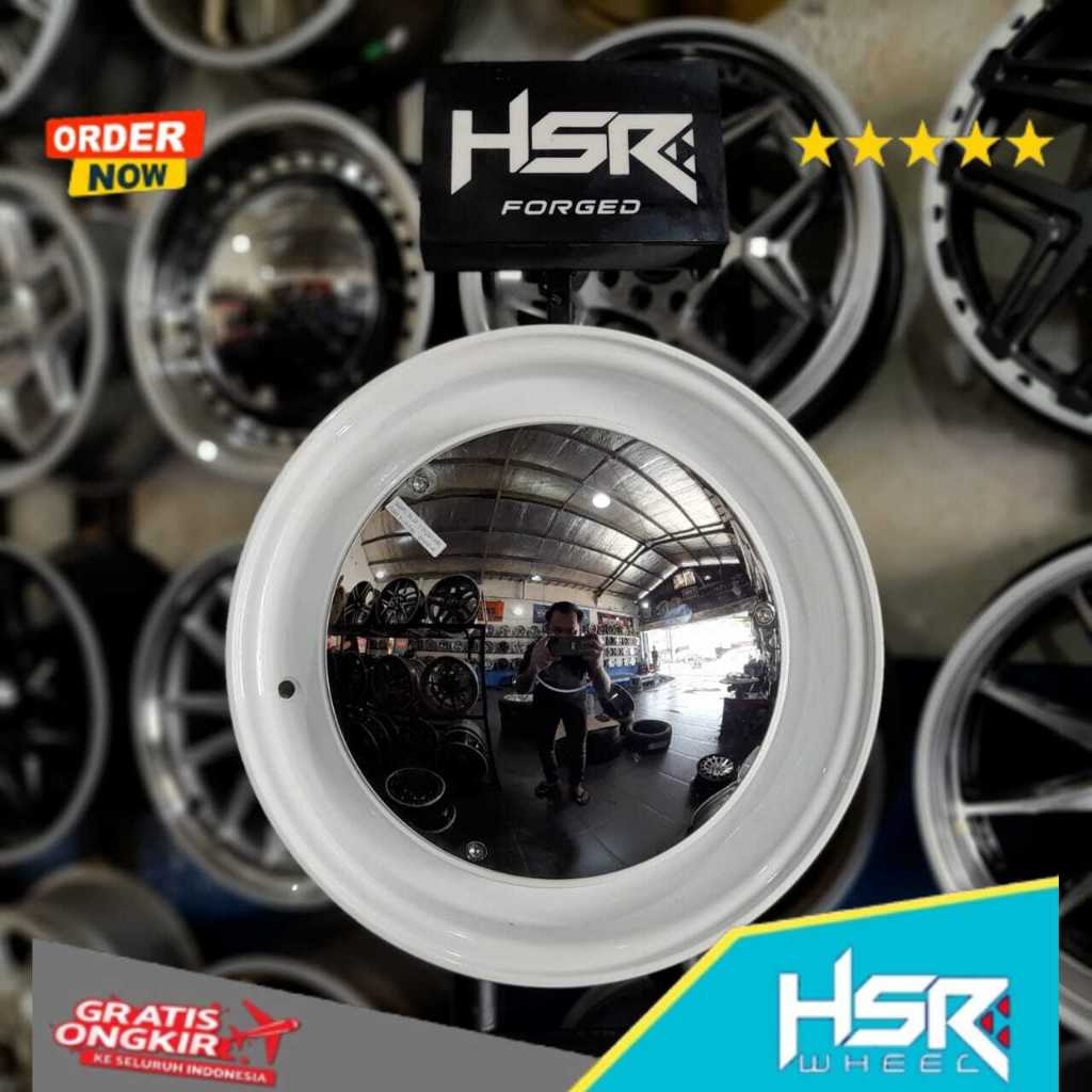 Velg Mobil HSR Mirror Ring 14 Velg HSR Mirror R14 Buat Brio Agya Wuling Air Ev Xenia