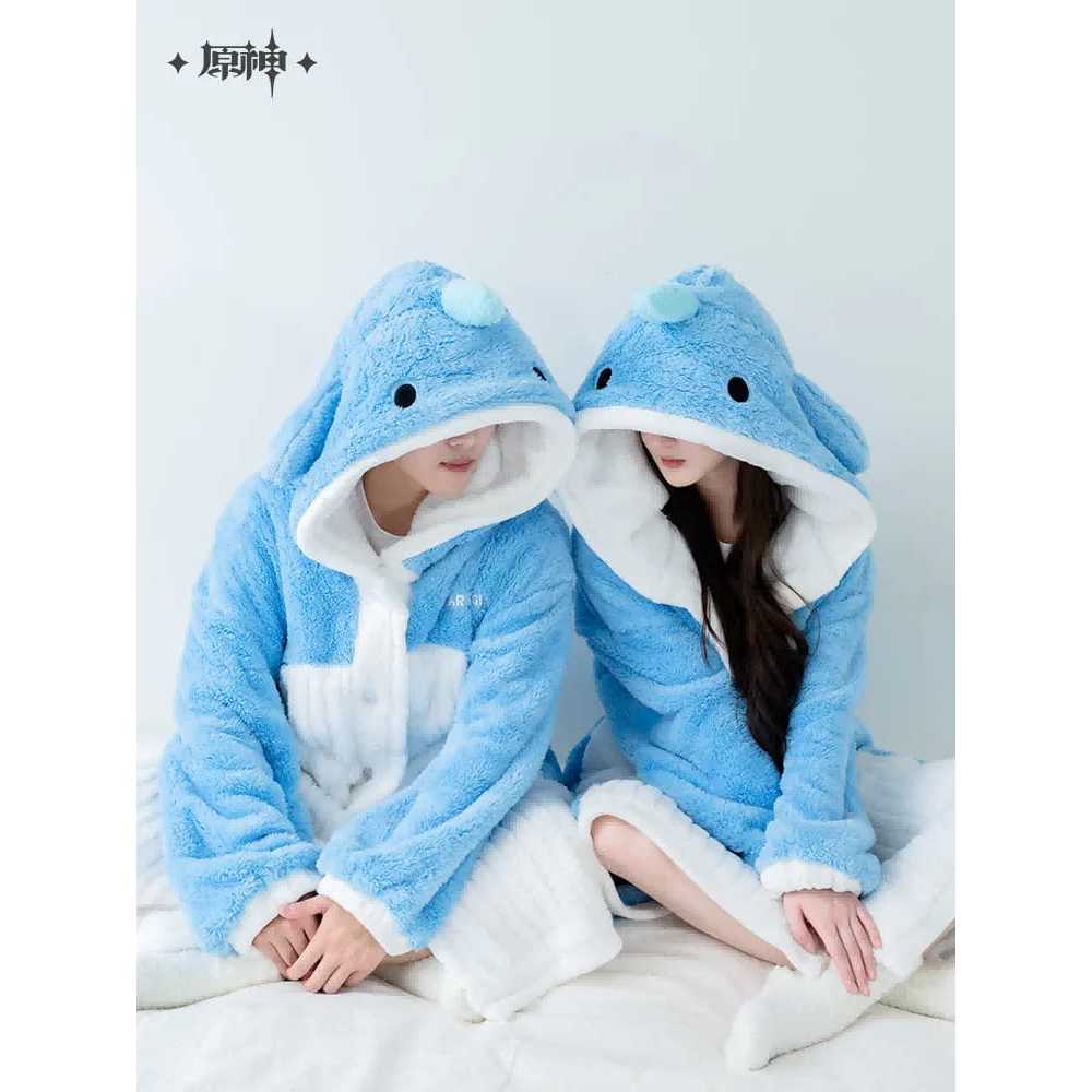 [Ready Stock] - Genshin Impact Childe / Tartaglia Whale Mascot Pajamas Suit
