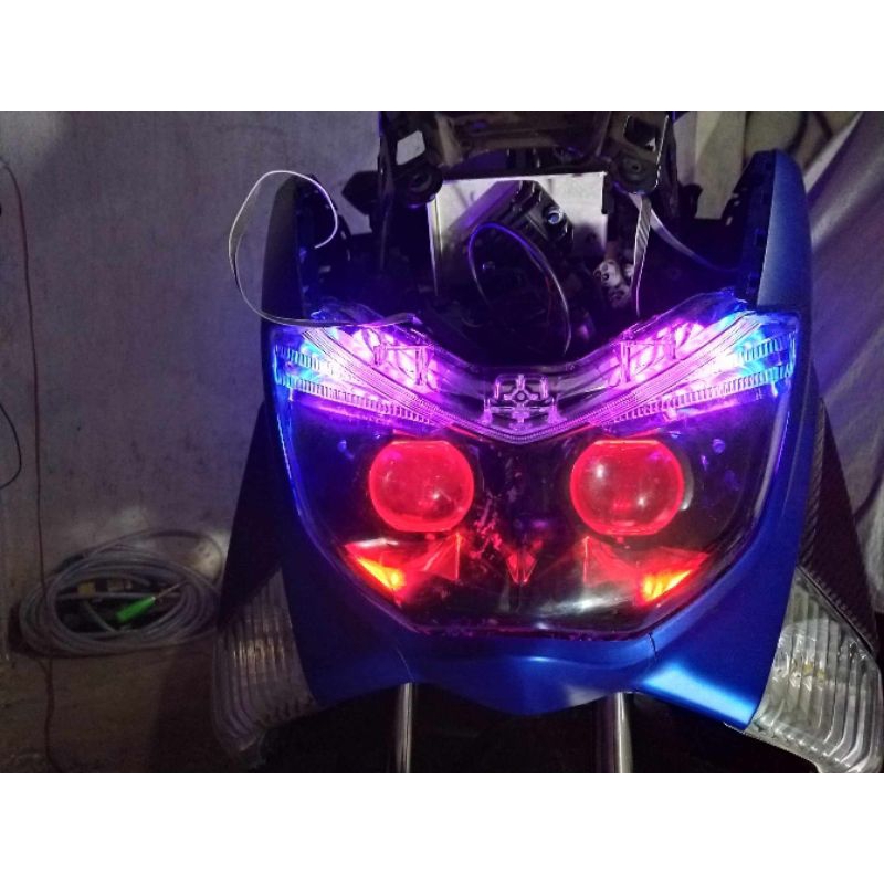 Lampu Proji Pajero Dakar PNP nmax Old + Elektrik Leveling