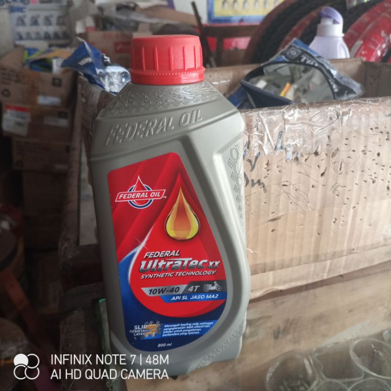oli federal ultratec xx 10w-40 0,8l