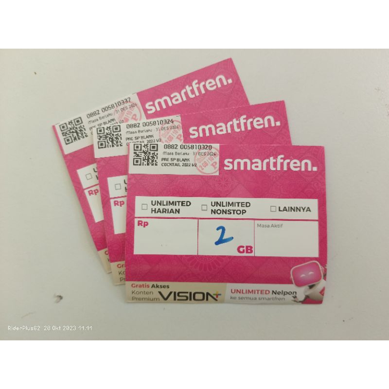 kartu perdana Smartfren unlimited