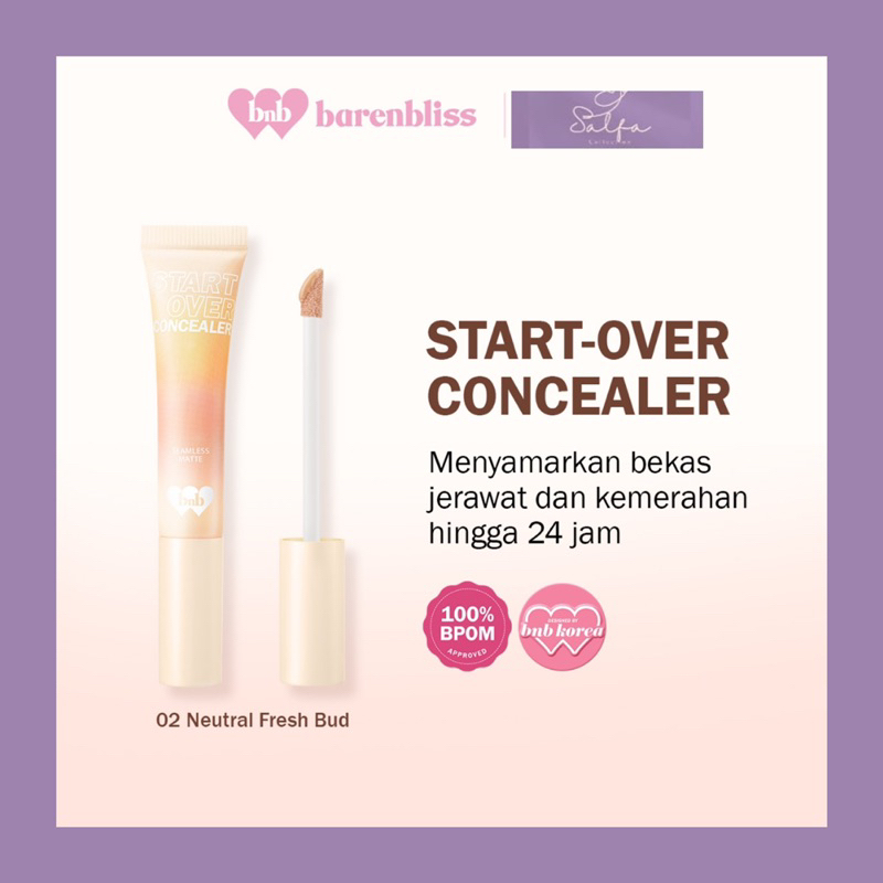 BNB Barenbliss Korean Bloomatte Start-Over Concealer
