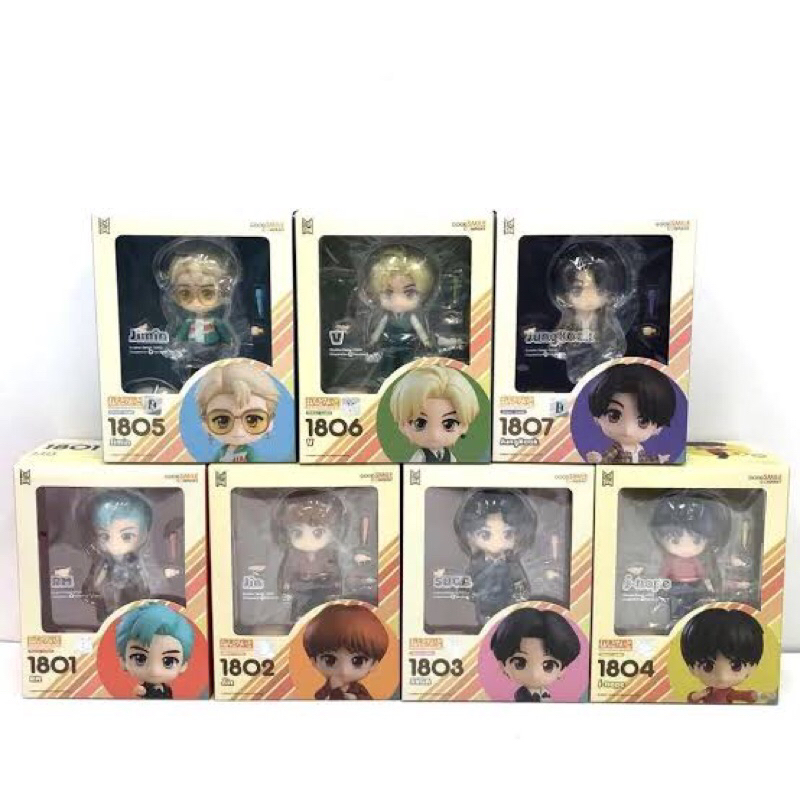READY STOCK OFFICIAL TINYTAN BTS NENDOROID