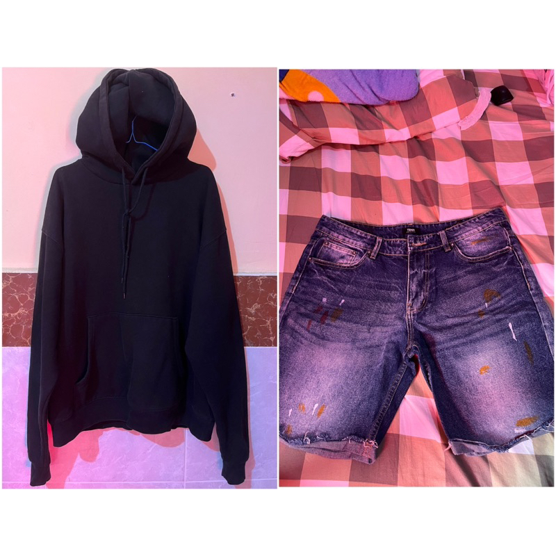 Hoodie dan Celana jeans pria PL