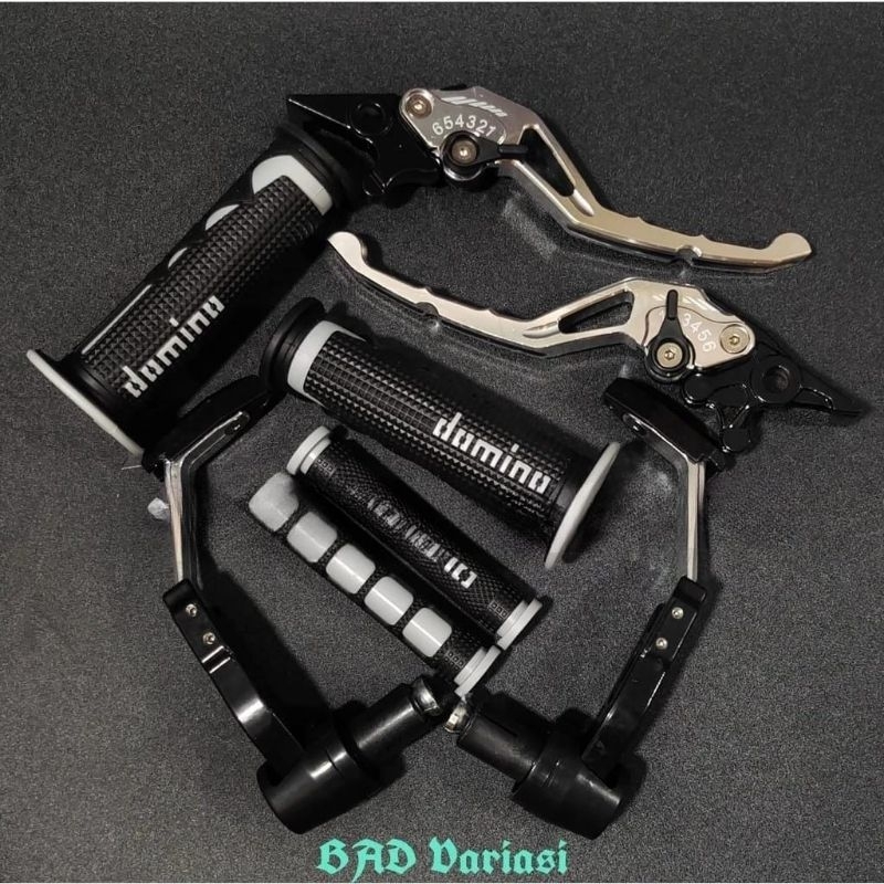 PAKET HEMAT VARIASI proguard robot plus handfat grip plus karet handle rem plus handle rem cnc untuk