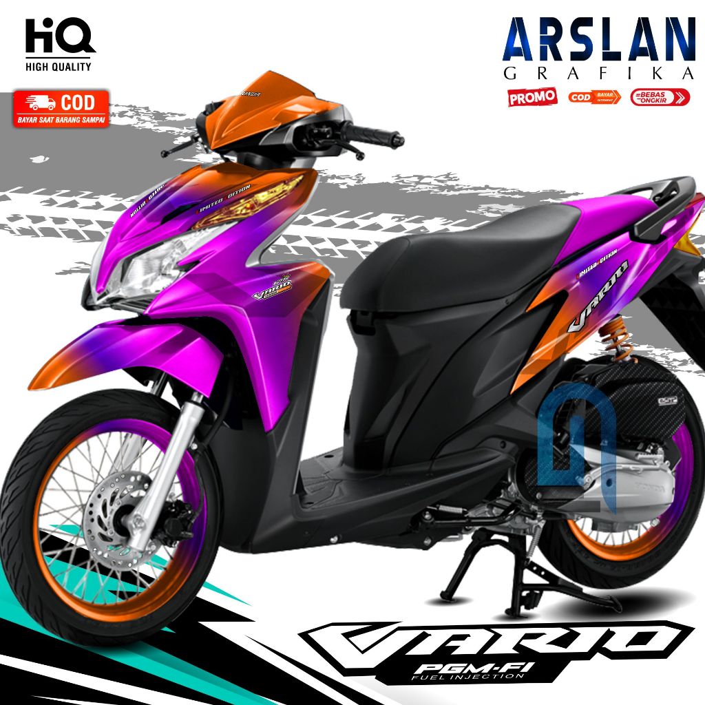 TERBARU Decal VARIO 125 OLD BUNGLON Full Body Stiker VARIO 125 OLD BUNGLON Full Body Motif Spesial B