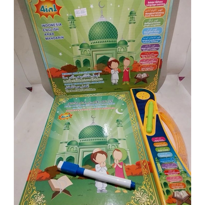Mainan Anak Buku Pintar Elektronik Anak