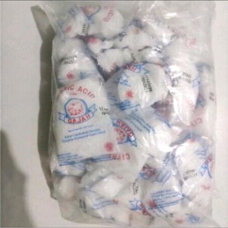 Citrun/citric Acid Cap Gajah 1pak isi 20 pcs