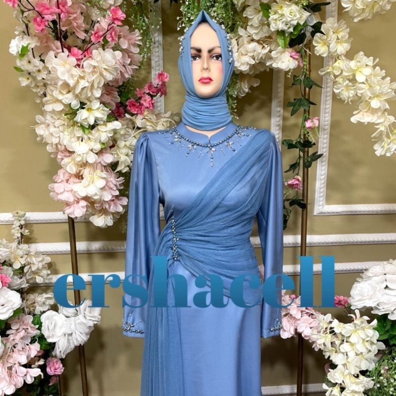 DRESS ARISSA BAHAN MAXMARA SILK