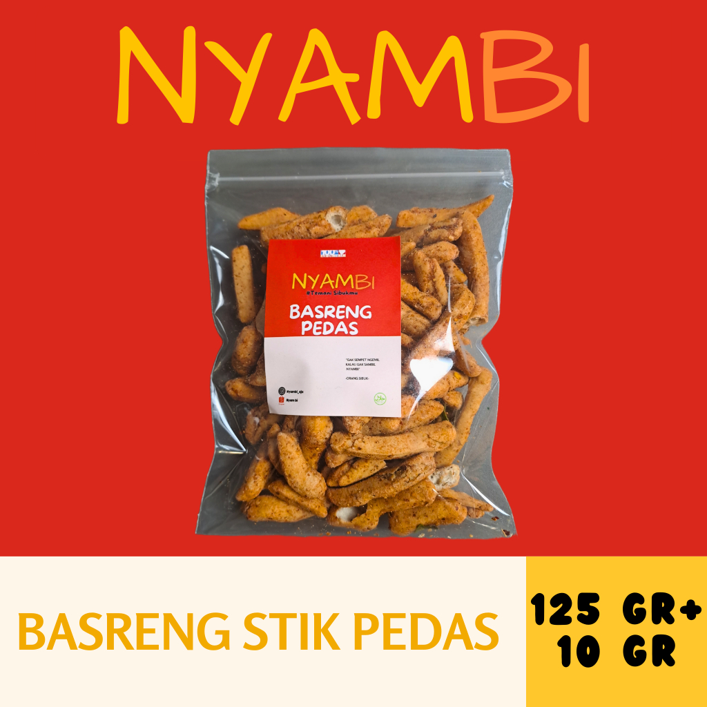 

[NYAMBI] BASRENG STIK PEDAS DAUN JERUK