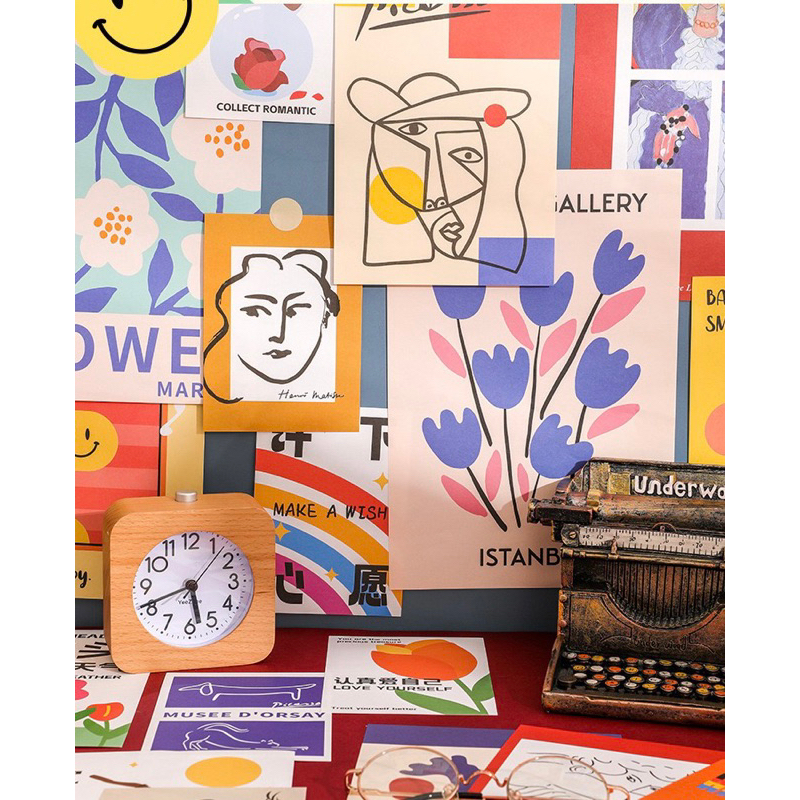 

Wall Decoration Sticker Aesthetic Dekor Planner Scrapbook PICASSO Planner Scrapbook - 16
