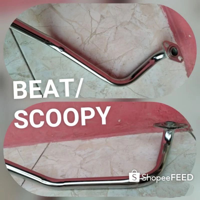 Leher knalpot standar Beat Scoopy