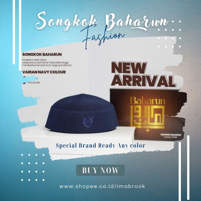 Peci Songkok Baharun Dalwa Asli