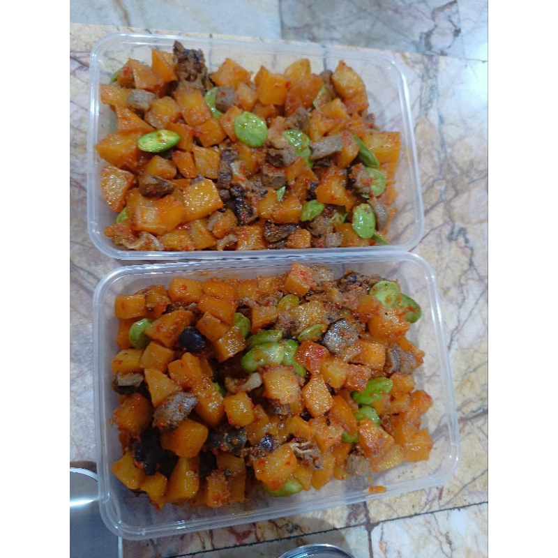 

Sambal Goreng Ati Kentang Pete