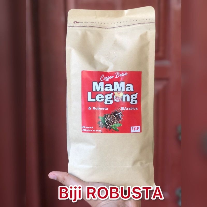 

Biji kopi roasting ROBUSTA Mama Legong di denpasar bali 1 kg