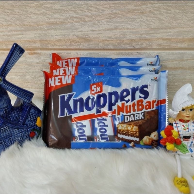 

Knoppers Nut Dark Bar isi 5 Pcs