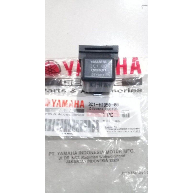 RELAY KIPAS RADIATOR ORIGINAL YAMAHA VIXION, XABRE, R15/ RELAY SUB STARTER ASSY (3C1-H1950-00)