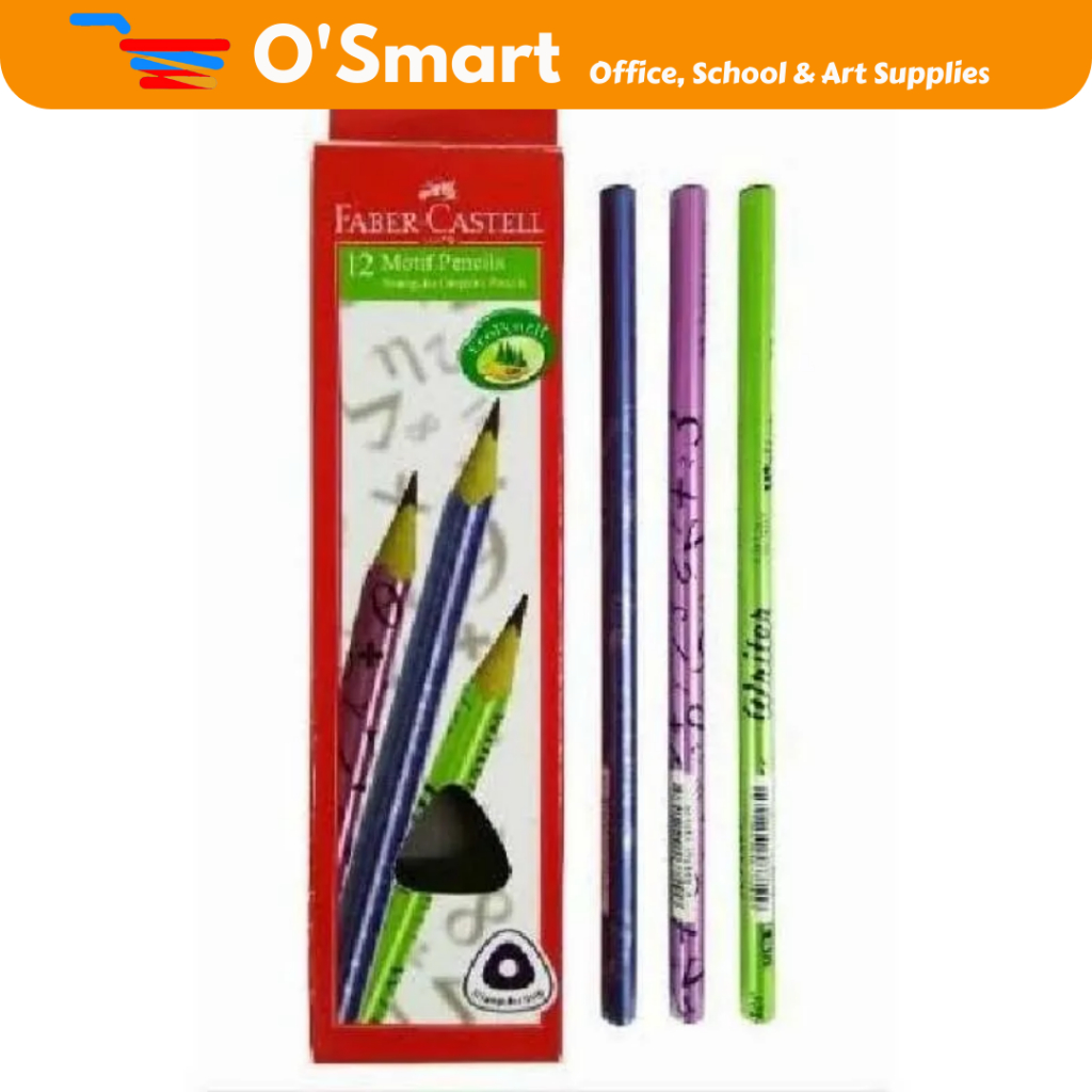 

PENSIL FUN SCHOOL FABER CASTELL 118342 WARNA RANDOM
