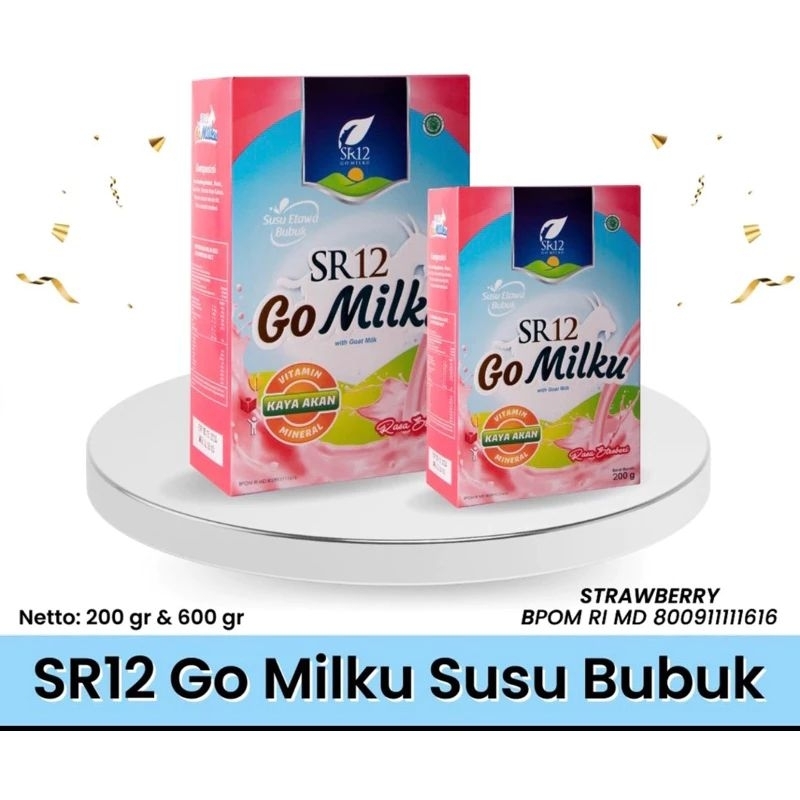 

Go Milku SR12 STRAWBERRY 600Gram