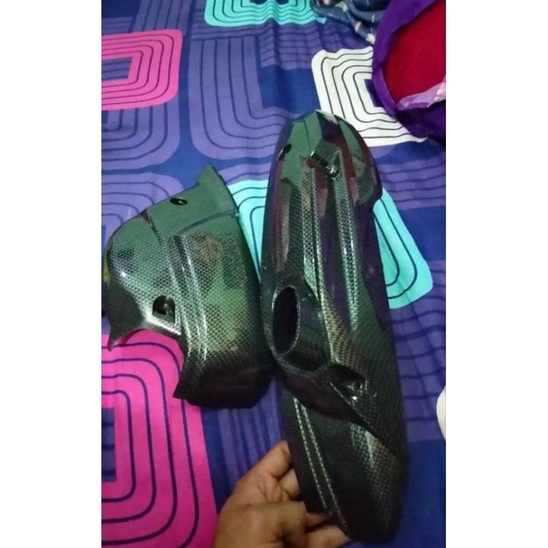 Cvt carbon hitam Mio Soul Mio lama