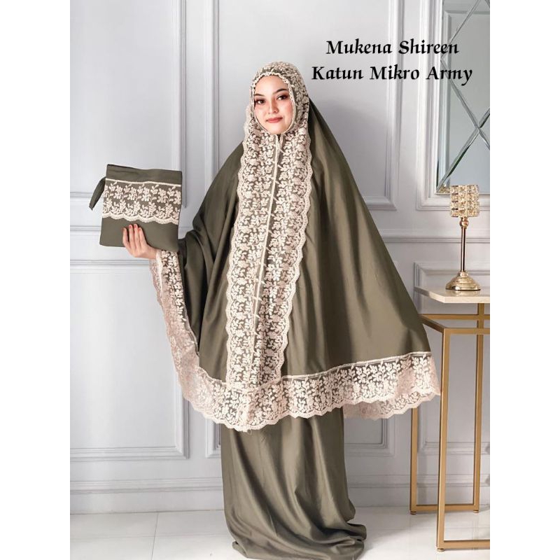 Mukena Jumbo Shireen Katun Mikro