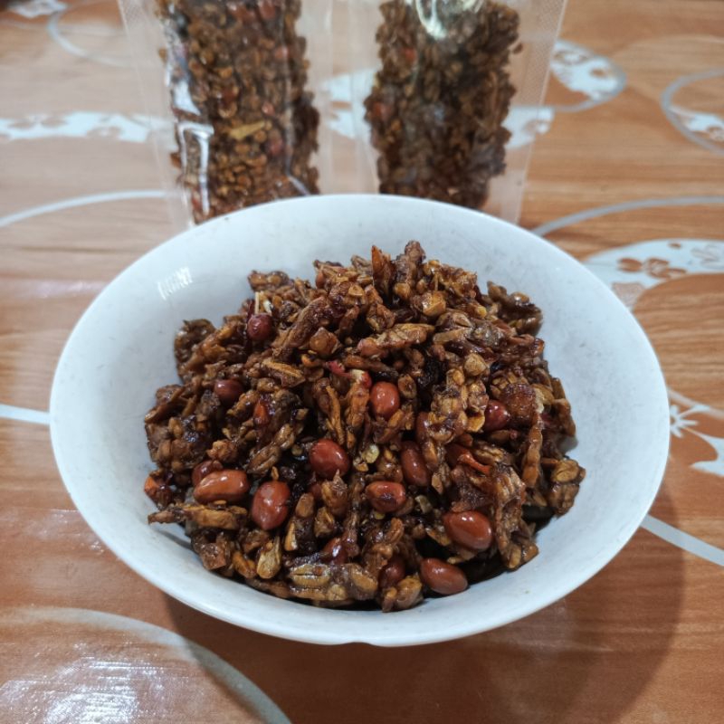 

Kering tempe pedas manis gurih -100g