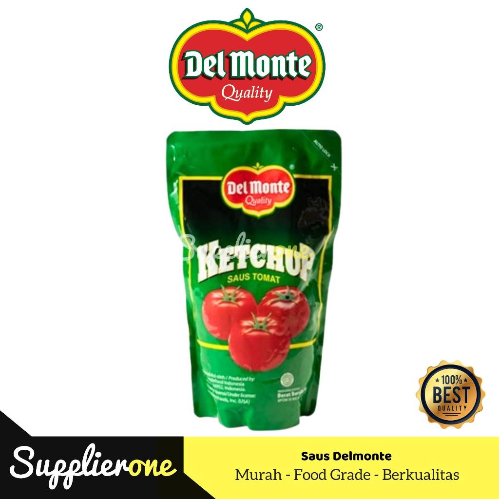 

Saus Tomat Delmonte / Saus Tomat 1kg / Saus Tomat Pouch