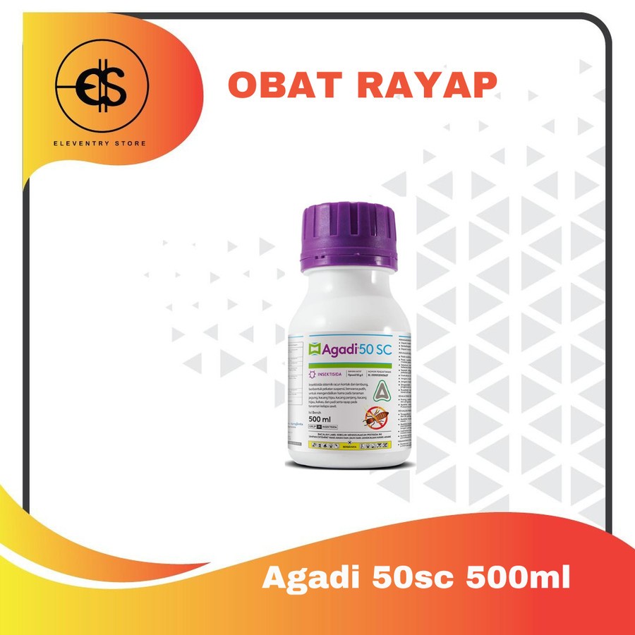 Agadi 50 SC 500 ML Anti Rayap Fipronil Ampuh Rayap Tanah dan Kayu