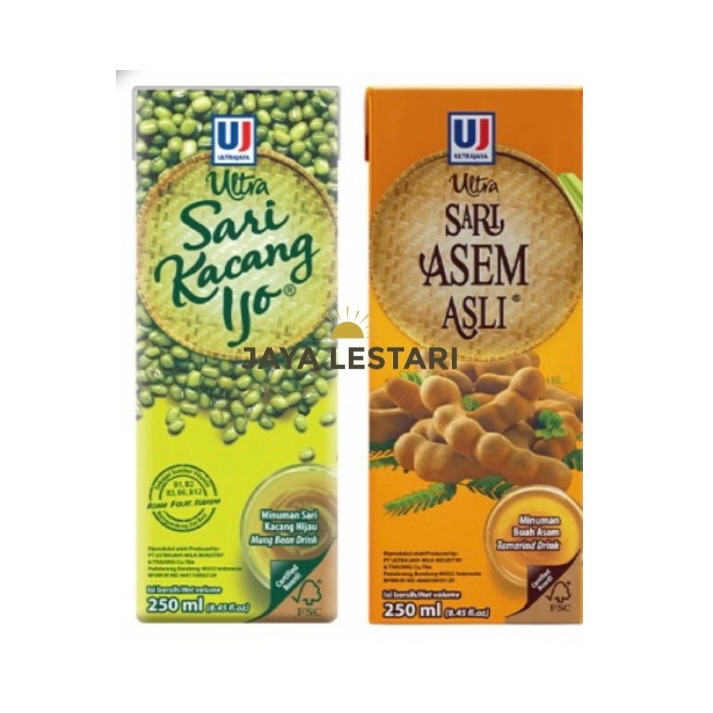 

Ultra (Sari Kacang Ijo & Sari Asem Asli) (250ml)