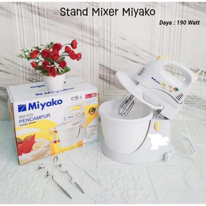 Mixer Mangkok Miyako Stand Mixer Miyako SM-625