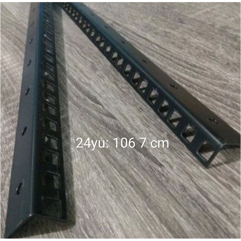 Besi rack mounting 24u - 106,7cm Model -L- Akurasi tanda