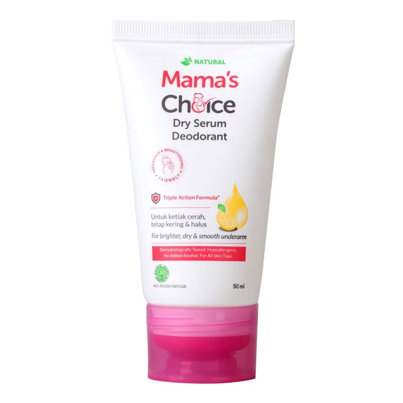 Mama’s Choice Dry Serum Deodorant deodoran pencerah ketiak mamas choice MAMA’S CHOICE mama mamachoice mama’s dry serum bumil ibu hamil