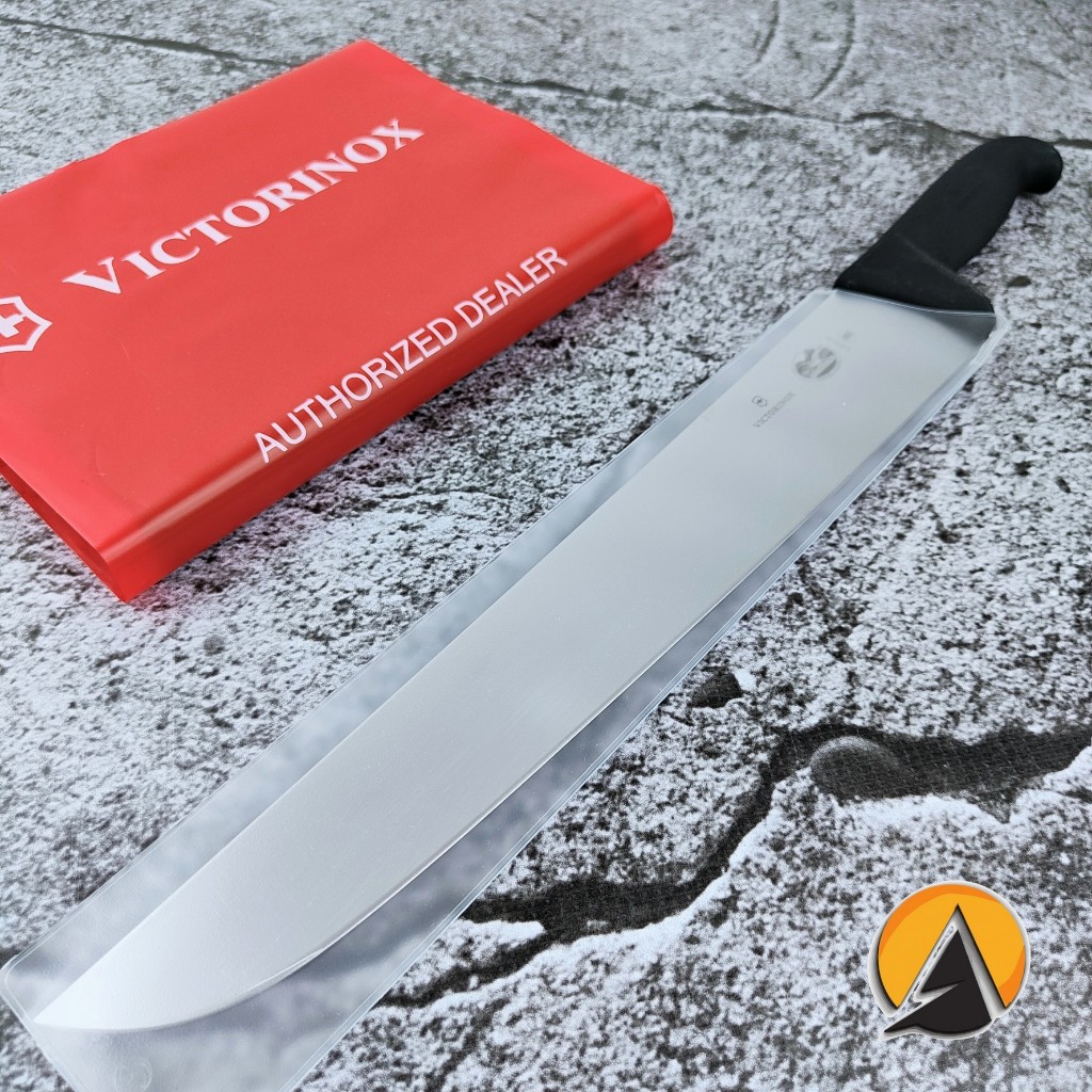 Butcher knife pisau sembelih victorinox straight 36 cm original swiss 5.5203.36