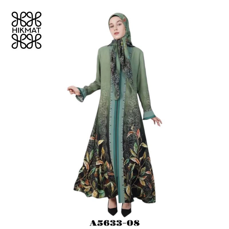 ABAYA HIKMAT FASHION ORIGINAL A5633-08