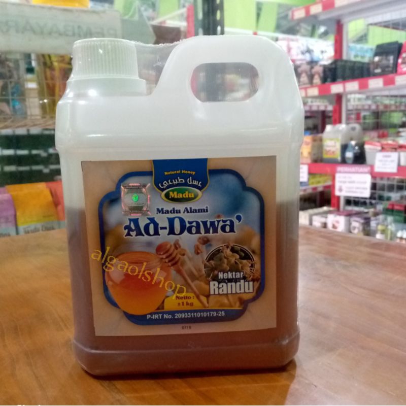 

Madu Dawa' Randu 1kg Al-Ghuroba