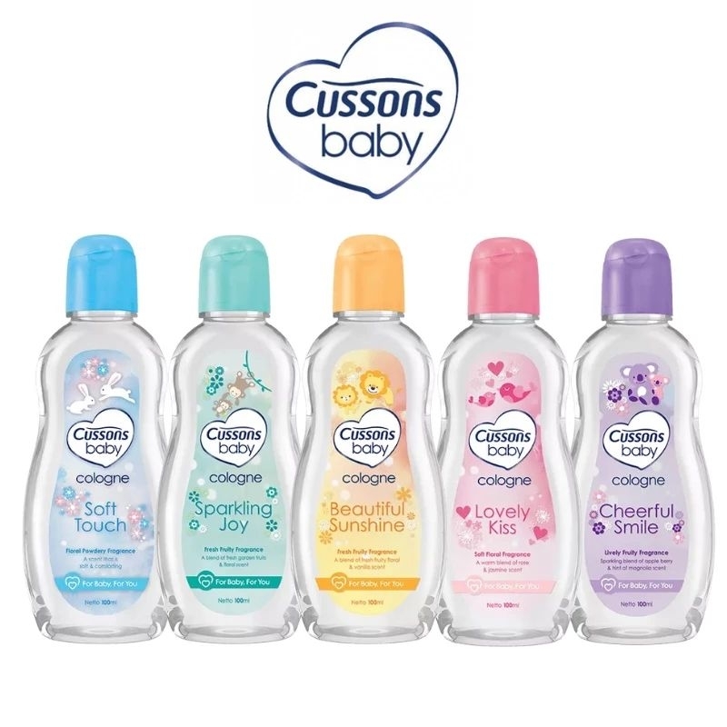 Cussons Baby Cologne 50+50ml [100ml] Minyak Wangi Bayi Cussons
