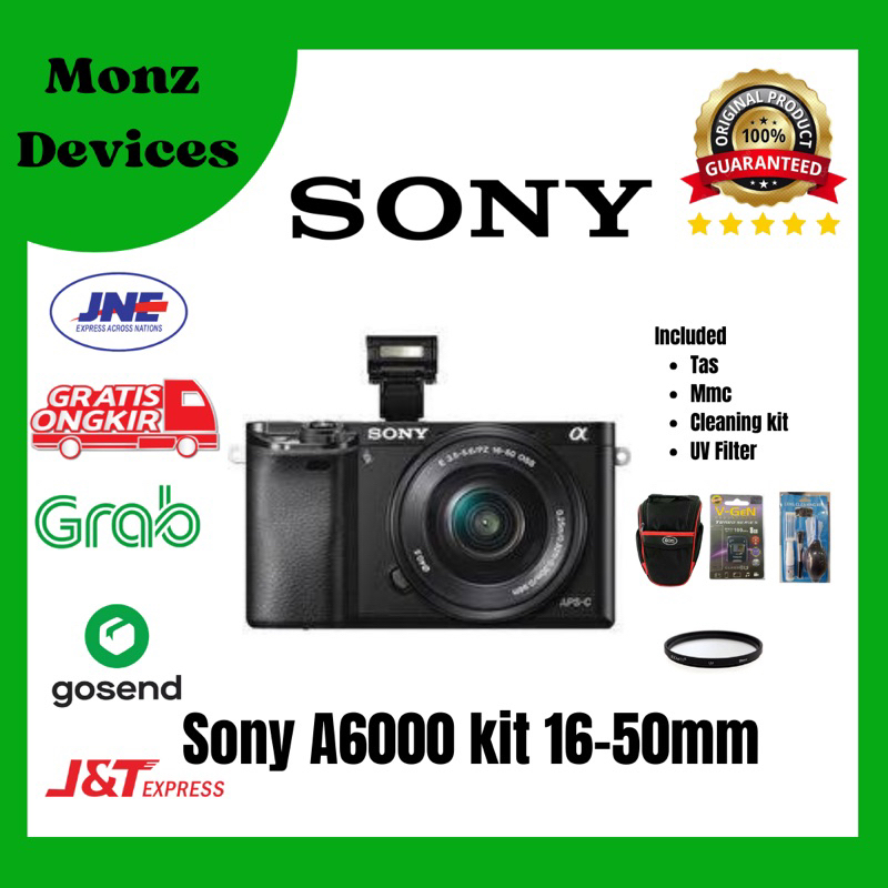 Kamera Sony ALPHA A6000 Kit 16-50mm / Sony ALPHA A6000
