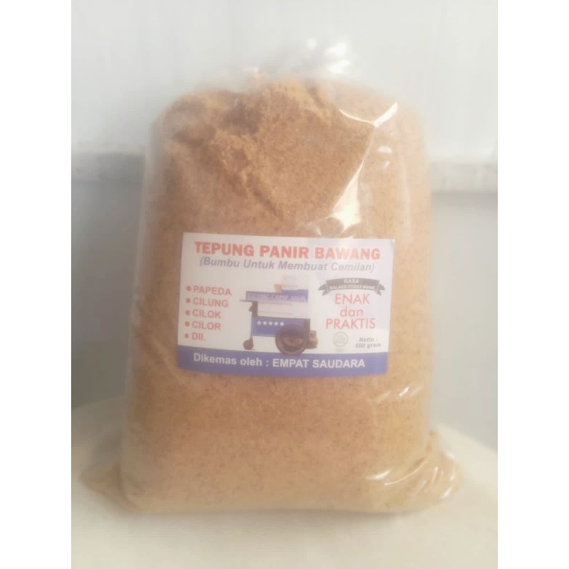 

Tepung bawang panir rasa kaldu ayam 1000gr