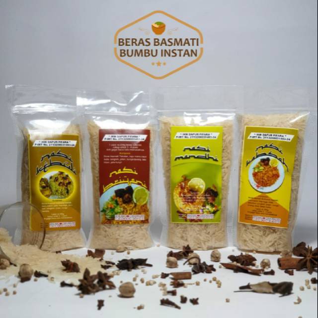 

Nasi Kebuli, briyani, kabsyah, mandhi instant/BUMBU INSTAN