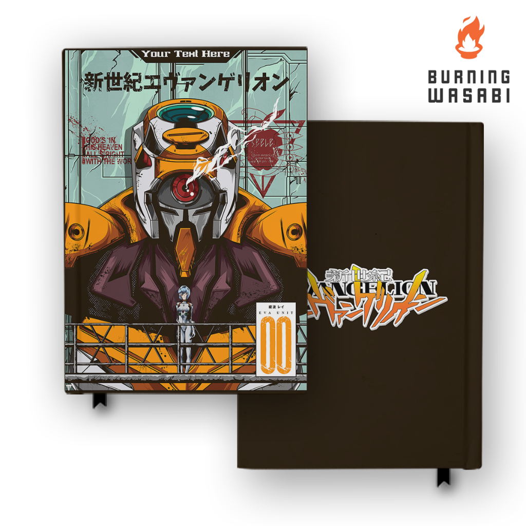 

Buku Catatan Notebook Evangelion 00 Rei Custom Nama Agenda Jurnal Diary Hardcover A5 A6 B5