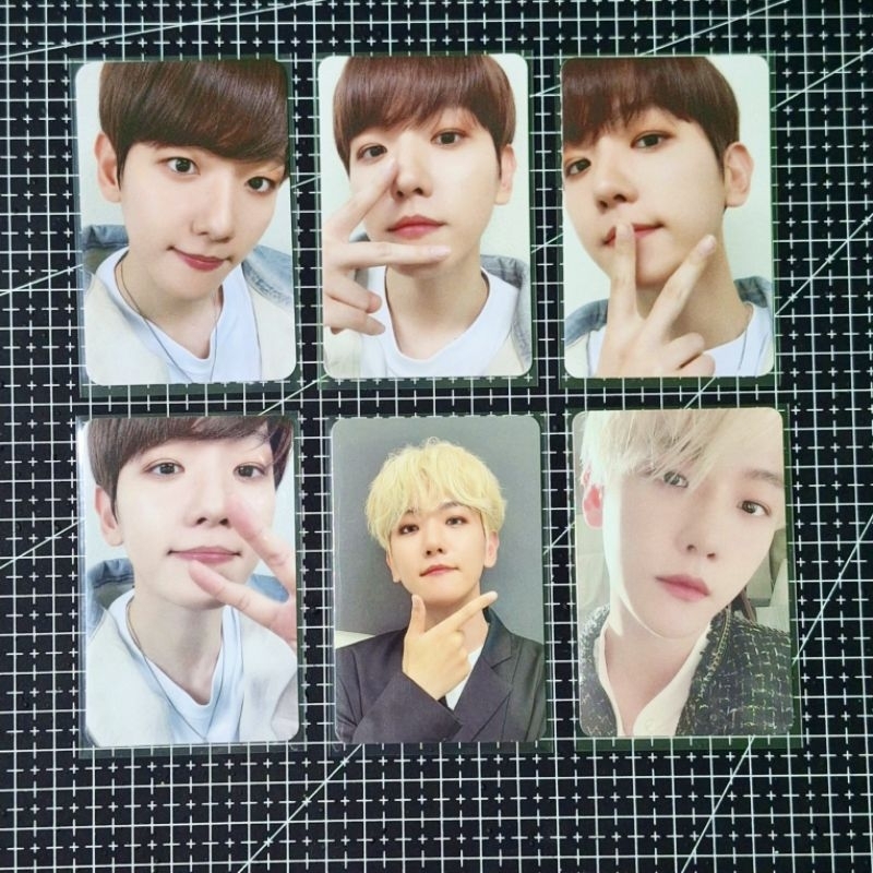 exo baekhyun photocard official reorder teolaegi collect book
