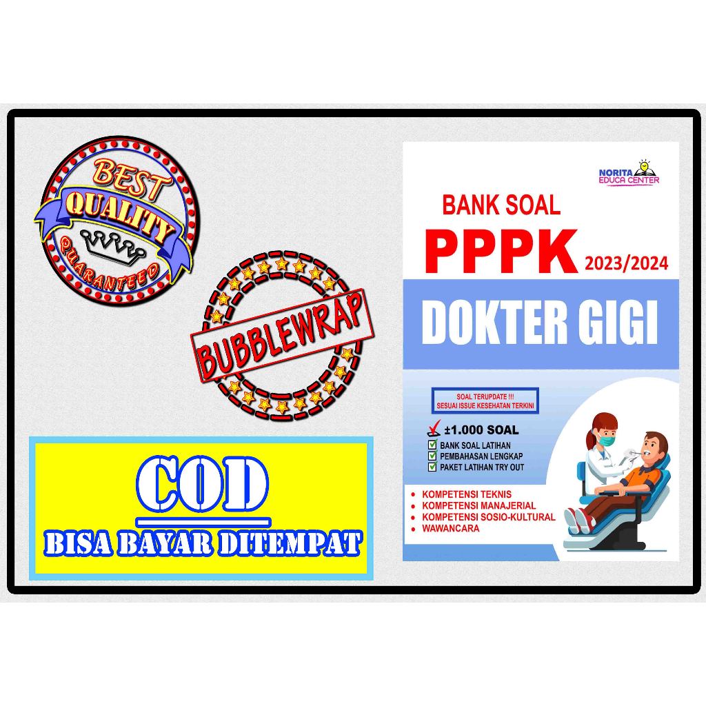 

BANK SOAL PPPK DOKTER GIGI 2023/2024