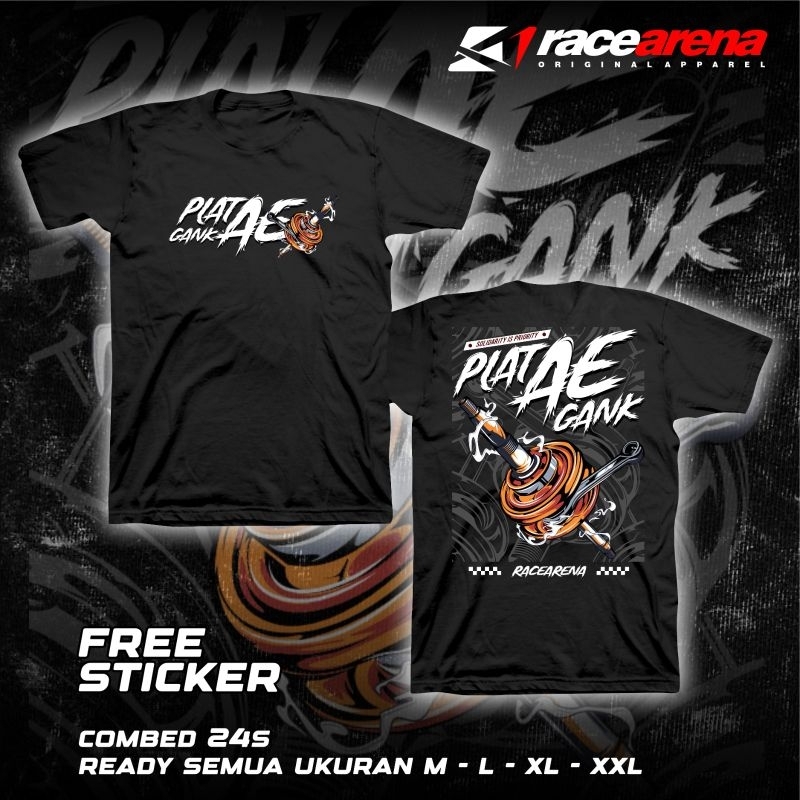 kaos costum PLAT AE GANK,