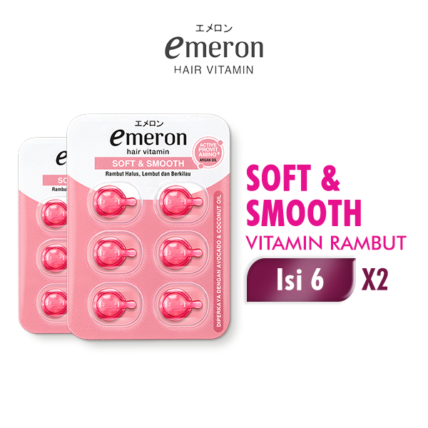Emeron Hair Vitamin Soft & Smooth x2