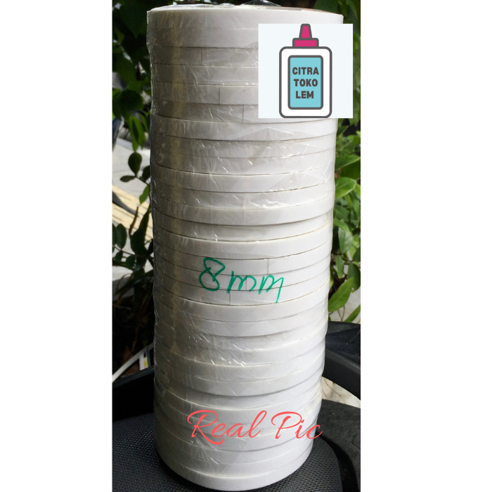 

Dobel tape lebar 8 mm merk Toyo Seky - 14 meter