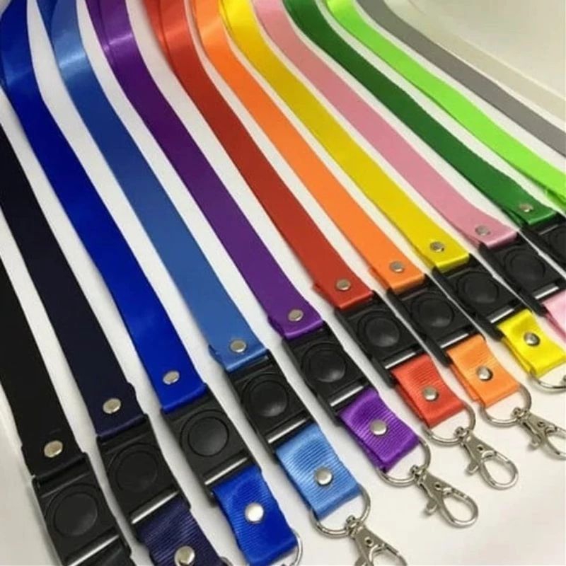 

Tali Lanyard ID Card 2cm Plus Stoper / Tali ID Card 2cm